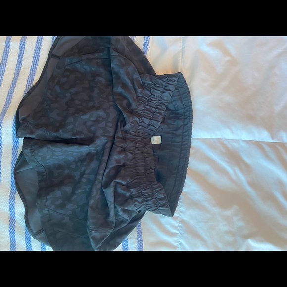 Black Camo Lululemon Shorts - Picture 3 of 3
